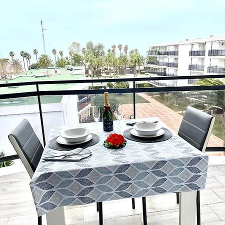 Apartbeach Malta Capri Vistas Playa Y Climatizado Апартаменты Салоу